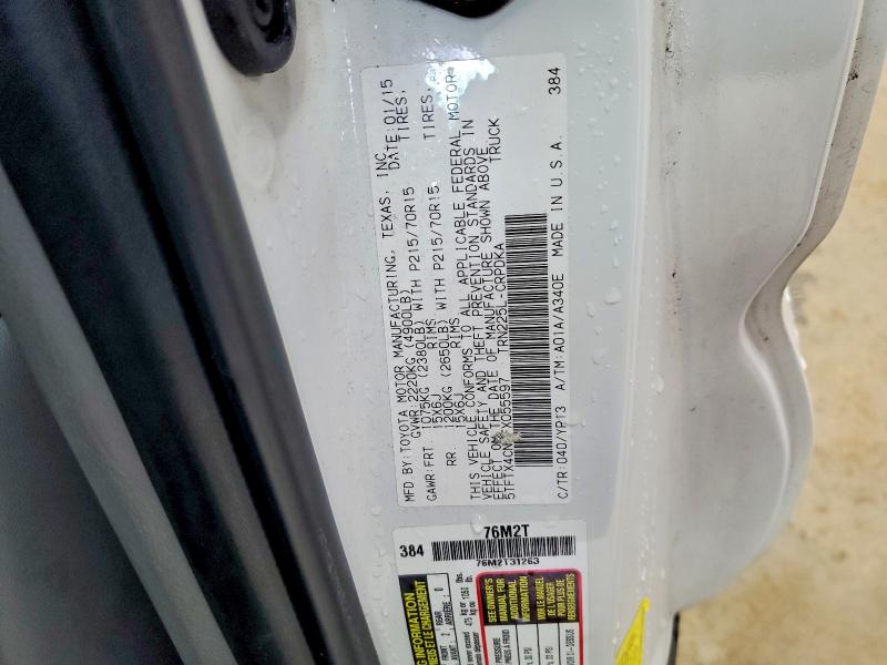 Продажа на аукционе авто 2015 Toyota Tacoma, vin: 5TFTX4CN5FX055597, номер лота: 70371196
