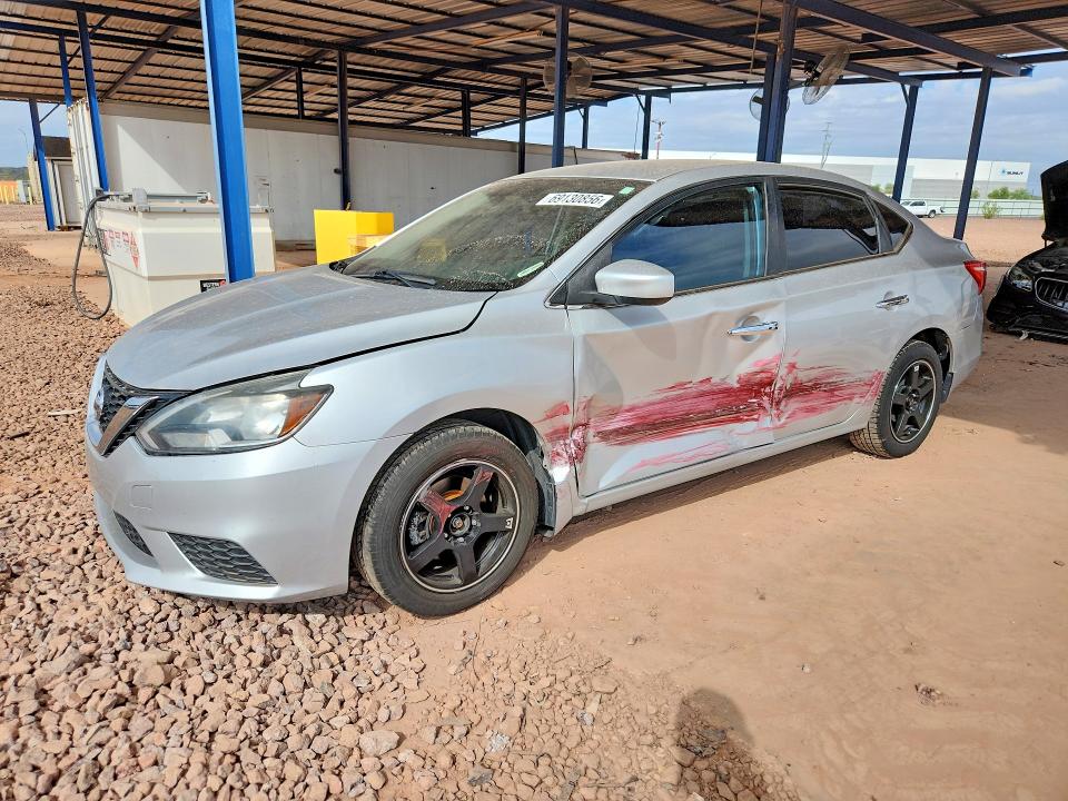 69130856 :رقم المزاد ، 3N1AB7AP6HY360431 vin ، 2017 Nissan Sentra مزاد بيع