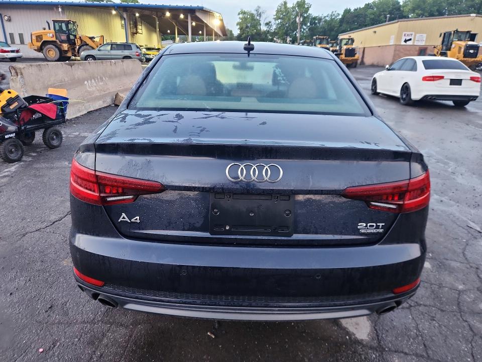 Продаж на аукціоні авто 2018 Audi A4, vin: WAUENAF45JA140030, номер лоту: 67685286