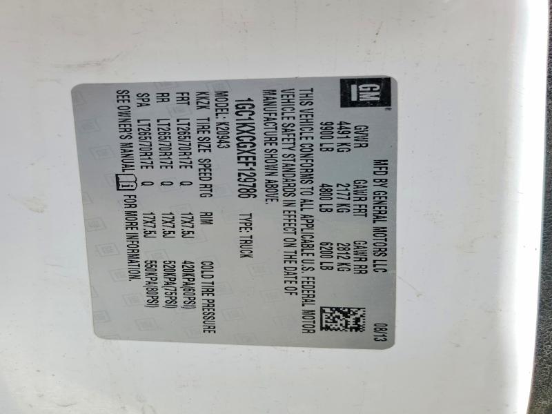 Aukcja sprzedaży 2014 Chevrolet Silverado, vin: 1GC1KXCGXEF129786, numer aukcji: 68184156