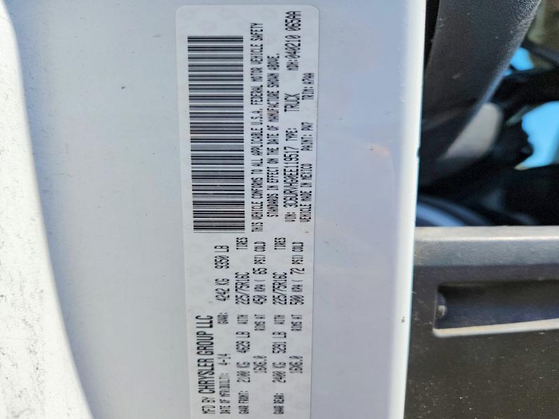Продажа на аукционе авто 2014 Ram Promaster 3500, vin: 3C6URVHG0EE119517, номер лота: 68269956