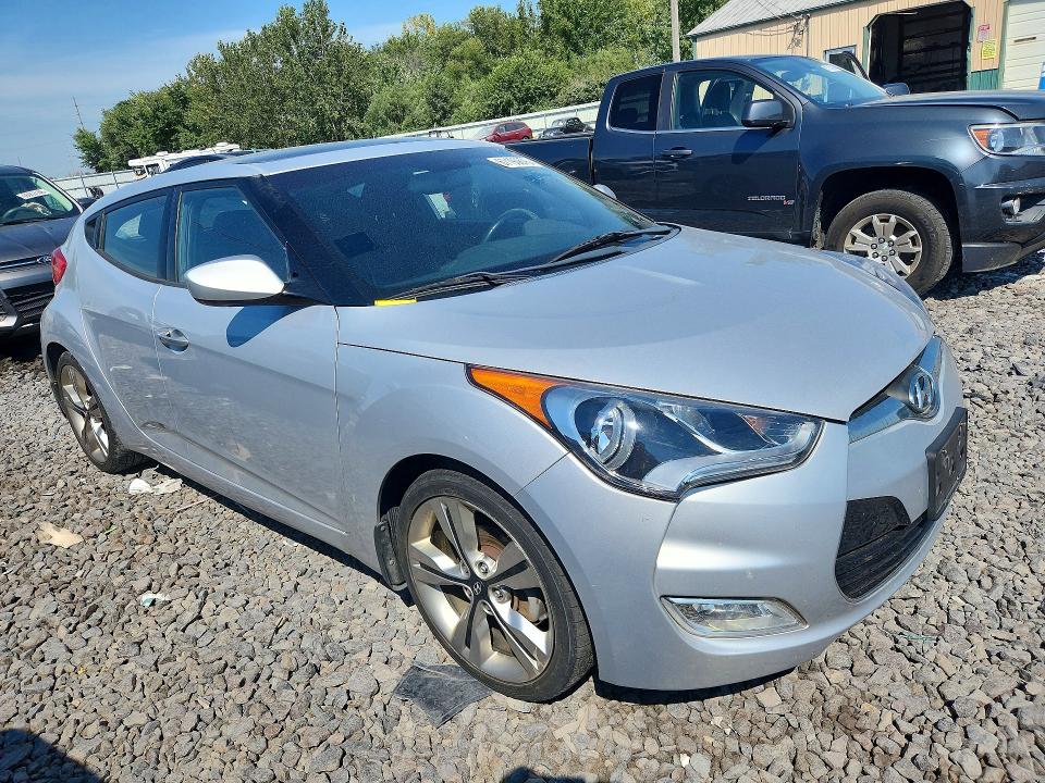 2017 Hyundai Veloster მანქანა იყიდება აუქციონზე, vin: KMHTC6ADXHU316658, აუქციონის ნომერი: 67190876