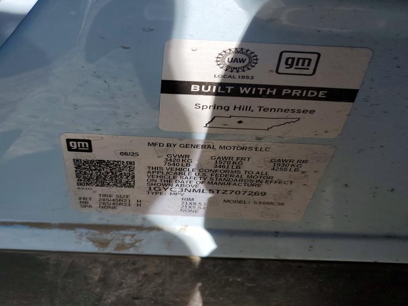 Продажа на аукционе авто 2026 Cadillac Vistiq, vin: 1GYC3NML5TZ707269, номер лота: 68432166