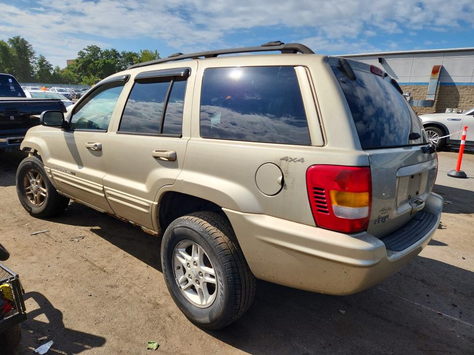 2000 Jeep Grand Cherokee მანქანა იყიდება აუქციონზე, vin: 1J4GW58S1YC381829, აუქციონის ნომერი: 69088886