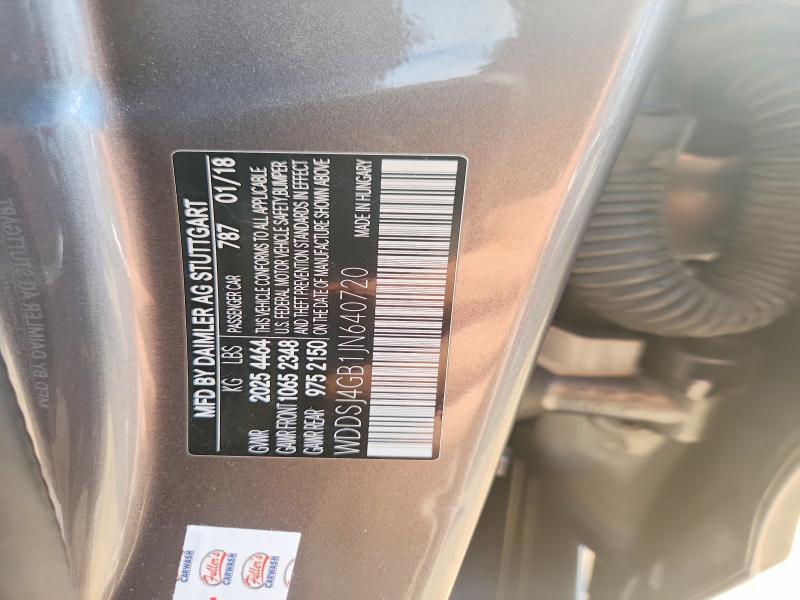 Aukcja sprzedaży 2018 Mercedes-benz Cla, vin: WDDSJ4GB1JN640720, numer aukcji: 67816876