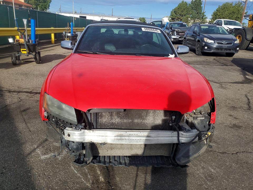 Aukcja sprzedaży 2010 Audi S5, vin: WAUVGAFH9AN005882, numer aukcji: 68606846