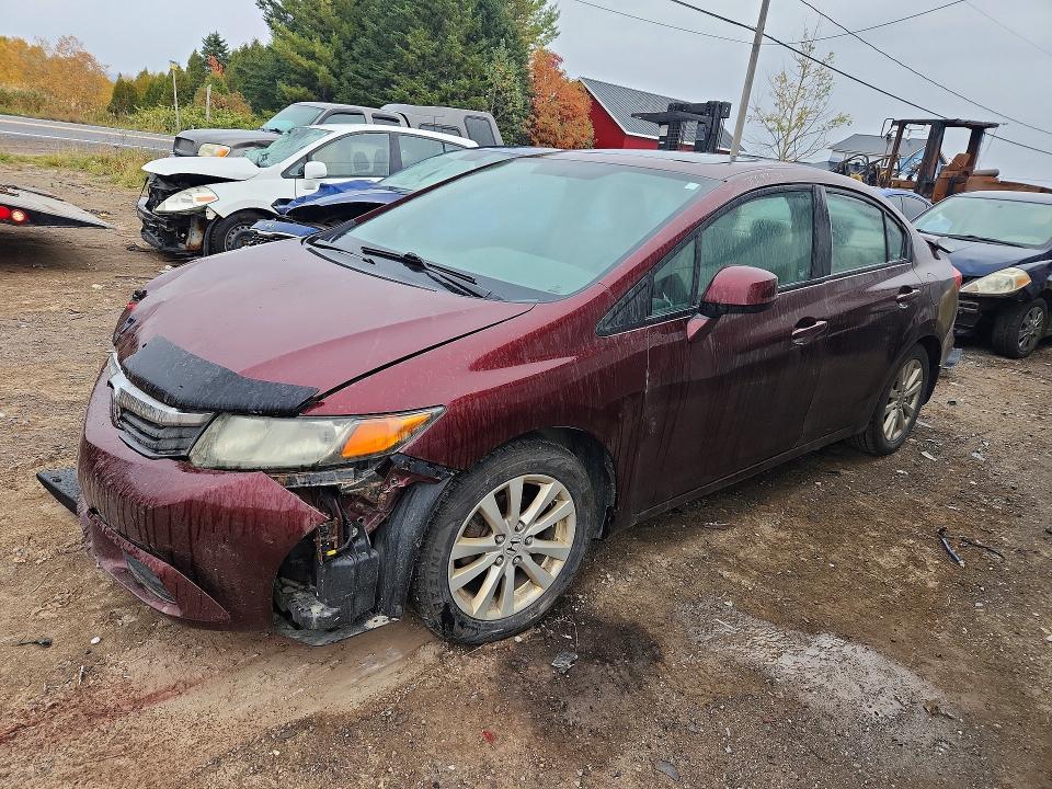 Продаж на аукціоні авто 2012 Honda Civic, vin: 2HGFB2F58CH025846, номер лоту: 70093126