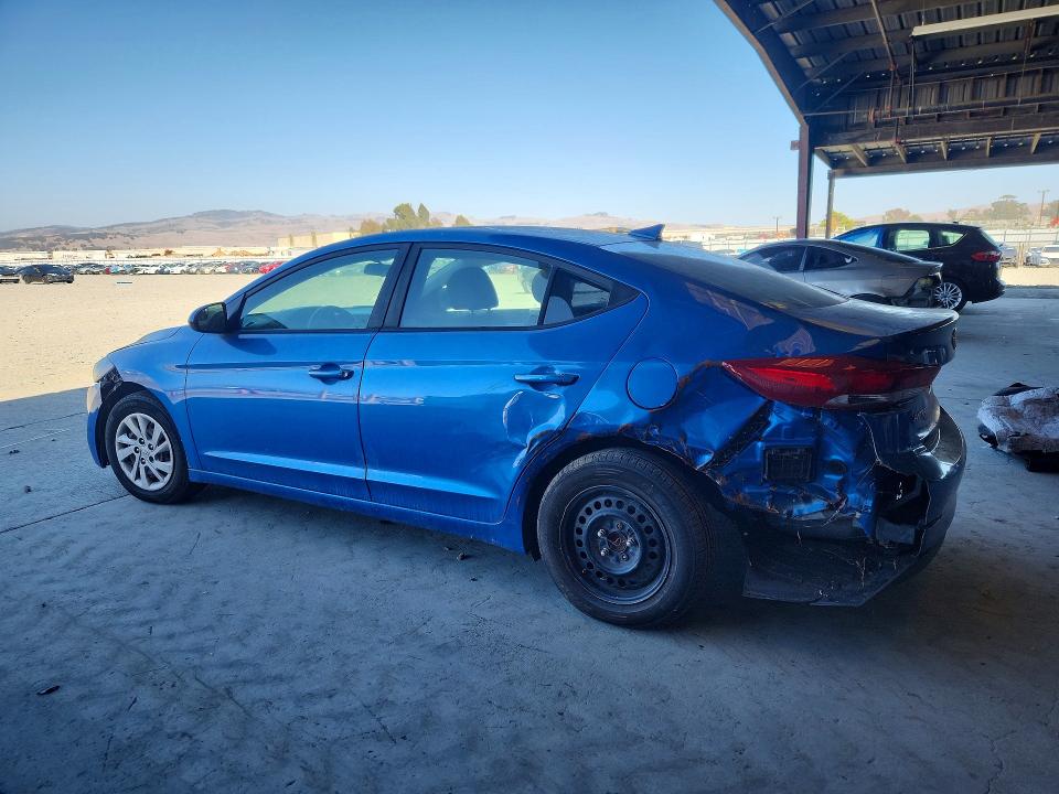 68713896 :رقم المزاد ، KMHD74LF6HU095135 vin ، 2017 Hyundai Elantra مزاد بيع