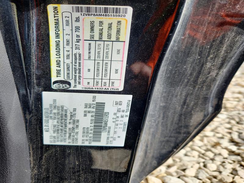 Продажа на аукционе авто 2011 Ford Mustang, vin: 1ZVBP8AM4B5155920, номер лота: 69900406