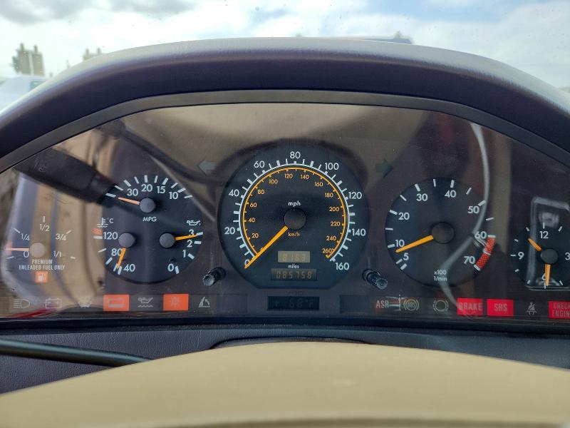 68279016 :رقم المزاد ، WDBFA76E5RF099927 vin ، 1994 Mercedes-benz Sl مزاد بيع