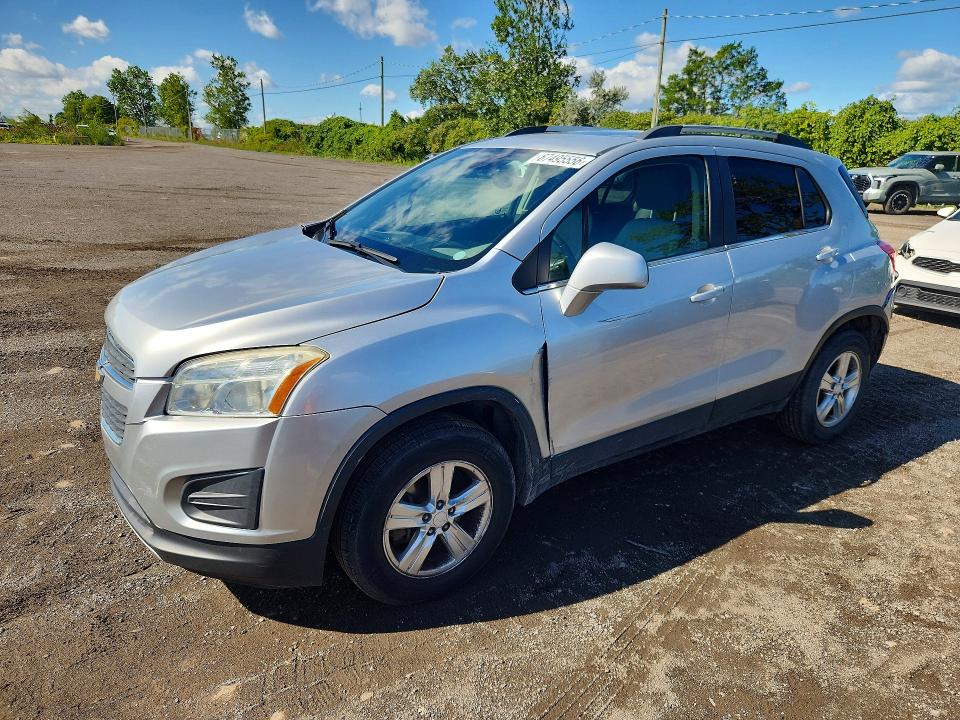 2014 Chevrolet Trax მანქანა იყიდება აუქციონზე, vin: 3GNCJREB9EL226015, აუქციონის ნომერი: 67495556