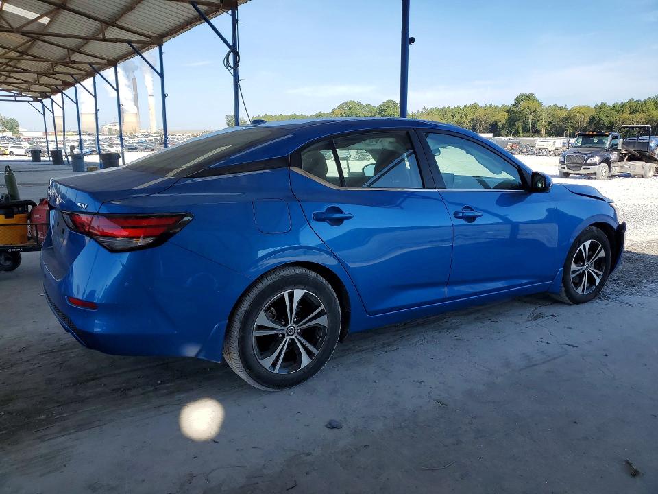 2022 Nissan Sentra მანქანა იყიდება აუქციონზე, vin: 3N1AB8CV2NY289290, აუქციონის ნომერი: 68173376