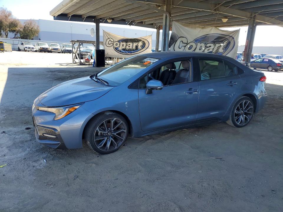 68960246 :رقم المزاد ، JTDS4MCE9N3500627 vin ، 2022 Toyota Corolla مزاد بيع