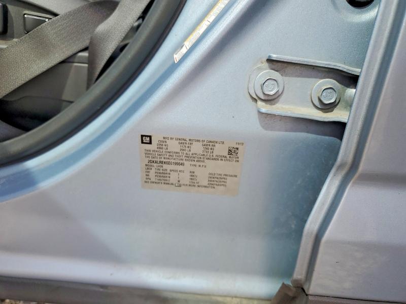 Aukcja sprzedaży 2014 Gmc Terrain, vin: 2GKALREK6E6199049, numer aukcji: 68426596