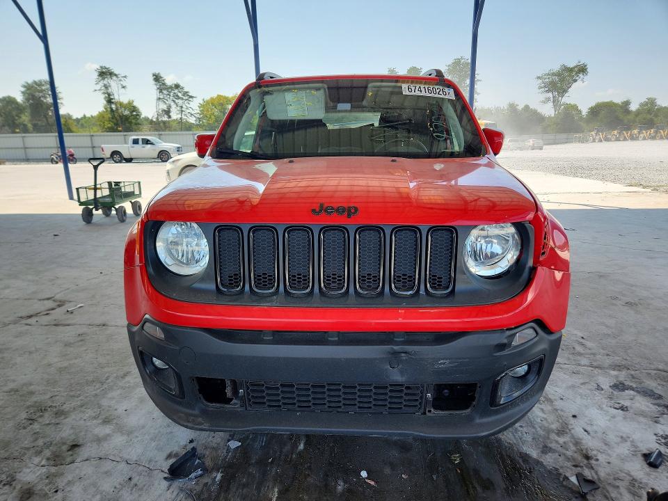 2018 Jeep Renegade მანქანა იყიდება აუქციონზე, vin: ZACCJABB1JPH92783, აუქციონის ნომერი: 67416026