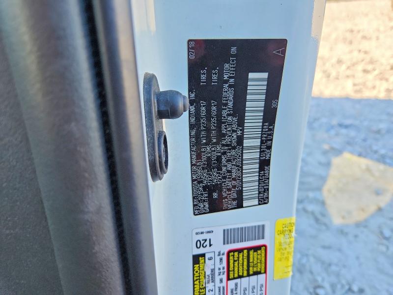 70052026 :رقم المزاد ، 5TDYZ3DC7JS925002 vin ، 2018 Toyota Sienna مزاد بيع