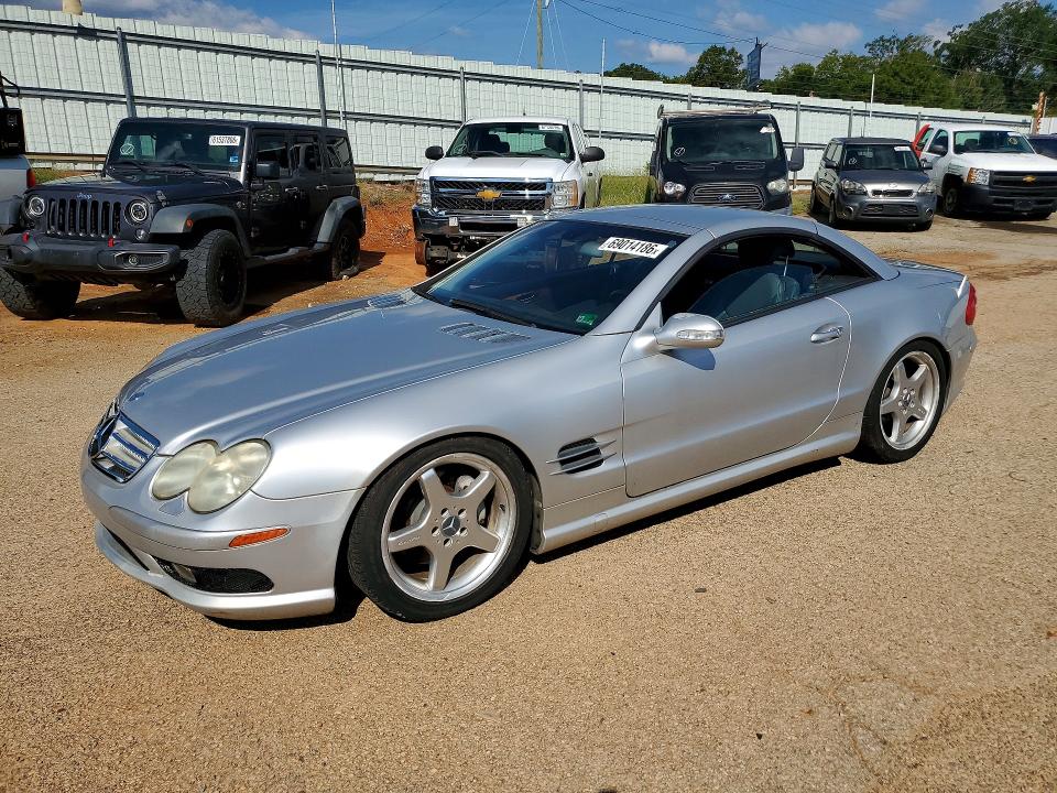 2003 Mercedes-benz Sl მანქანა იყიდება აუქციონზე, vin: WDBSK75F43F057049        , აუქციონის ნომერი: 69014186