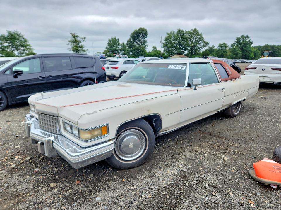 Auction sale of the 1976 Cadillac Deville, vin: 6D47S6E630720, lot number: 67494556
