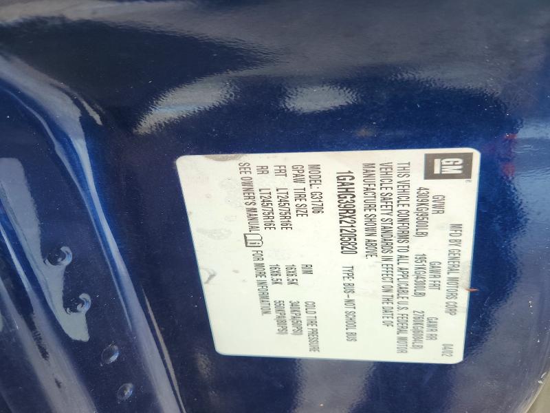 Aukcja sprzedaży 2002 Chevrolet Express G3500, vin: 1GAHG39RX21205820, numer aukcji: 68749126