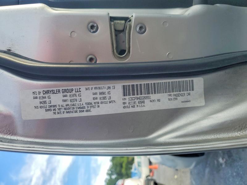 67932366 :رقم المزاد ، 1C3CDFBH6DD269551 vin ، 2013 Dodge Dart مزاد بيع
