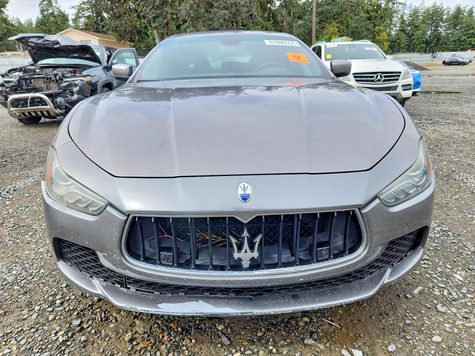 Auction sale of the 2016 Maserati Ghibli, vin: ZAM57RSA2G1176222, lot number: 67690556