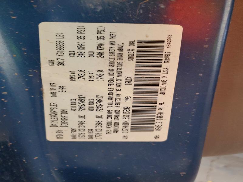 Auction sale of the 2005 Dodge Ram 1500, vin: 1D7HA18N15S115990, lot number: 67495256