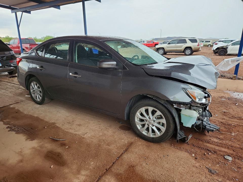70883776 :رقم المزاد ، 3N1AB7AP0KY361629 vin ، 2019 Nissan Sentra مزاد بيع