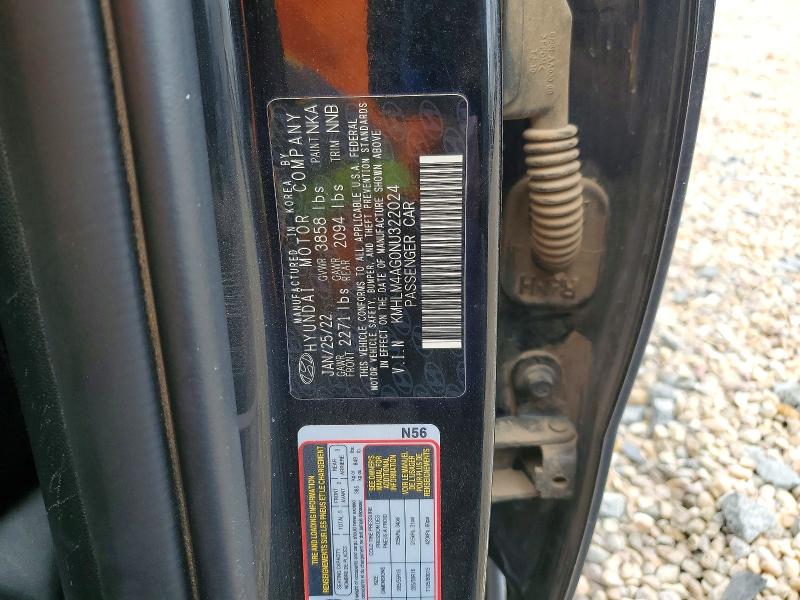 Aukcja sprzedaży 2022 Hyundai Elantra, vin: KMHLM4AG0NU322024, numer aukcji: 68682336