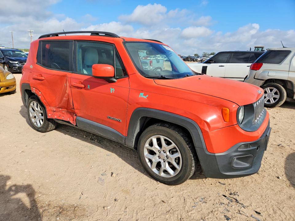 Продаж на аукціоні авто 2016 Jeep Renegade, vin: ZACCJABT6GPD84944, номер лоту: 69631626