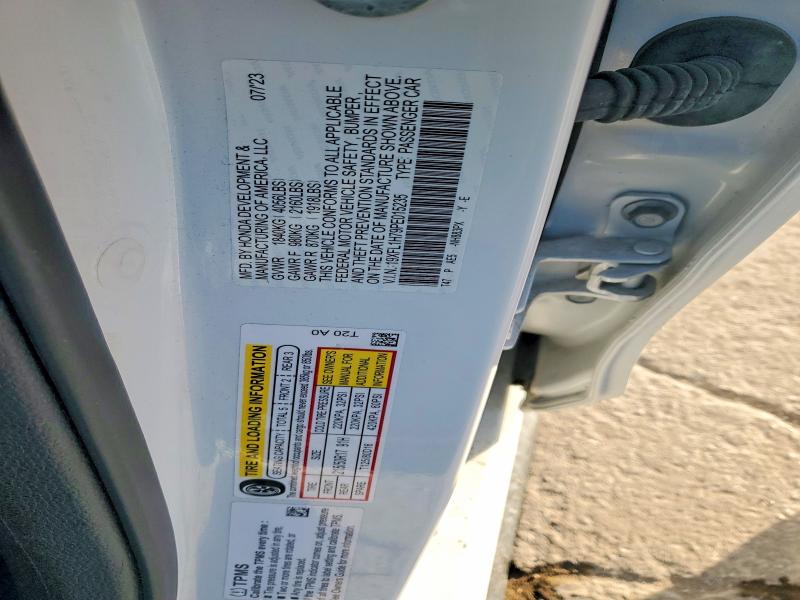 67464626 :رقم المزاد ، 19XFL1H79PE015235 vin ، 2023 Honda Civic مزاد بيع