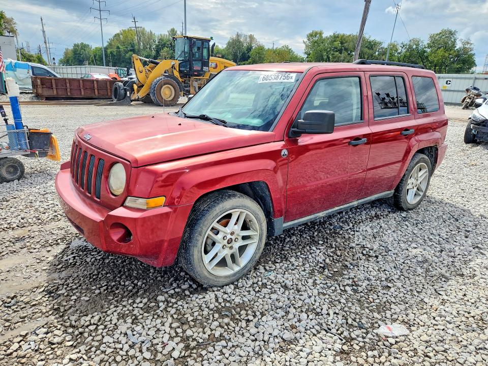 2009 Jeep Patriot მანქანა იყიდება აუქციონზე, vin: 1J4FF28B79D193242, აუქციონის ნომერი: 68538756