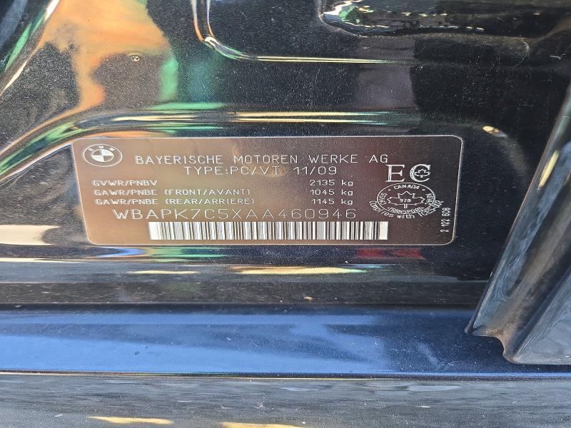 Продаж на аукціоні авто 2010 Bmw 328, vin: WBAPK7C5XAA460946, номер лоту: 70728456
