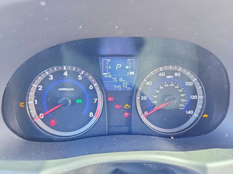 2016 Hyundai Accent მანქანა იყიდება აუქციონზე, vin: KMHCT4AE0GU052183, აუქციონის ნომერი: 68399716