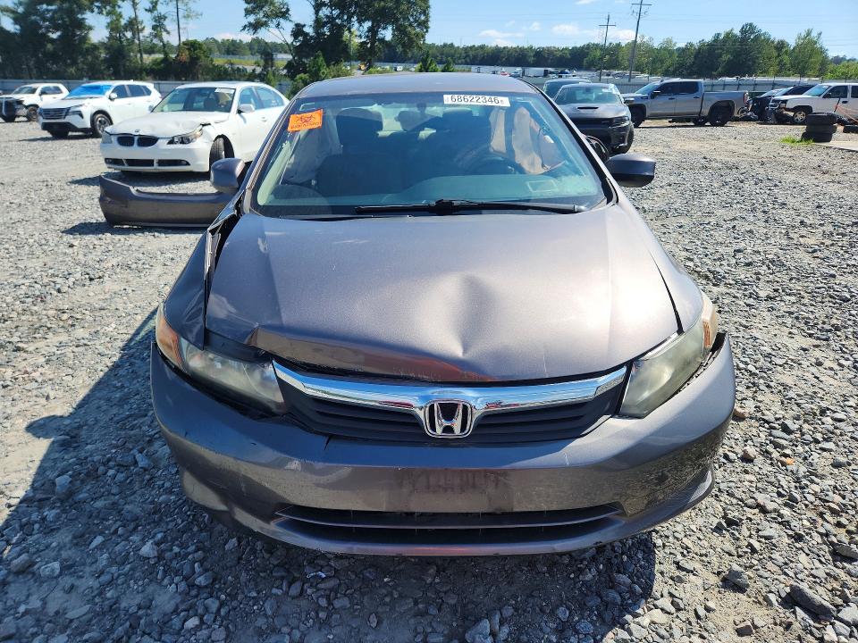 2012 Honda Civic მანქანა იყიდება აუქციონზე, vin: 19XFB2F52CE386578, აუქციონის ნომერი: 68622346