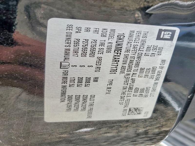 Продаж на аукціоні авто 2010 Gmc Yukon Xl, vin: 1GKUKMEFXAR171761, номер лоту: 68369036