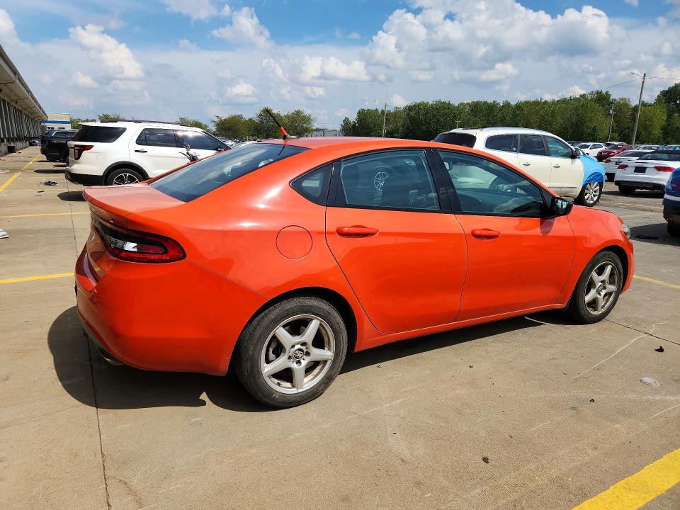2015 Dodge Dart მანქანა იყიდება აუქციონზე, vin: 1C3CDFBB2FD228154, აუქციონის ნომერი: 67900276