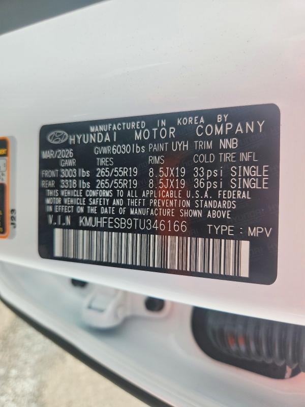 Продаж на аукціоні авто 2026 Genesis Gv80, vin: KMUHFESB9TU346166, номер лоту: 69562176
