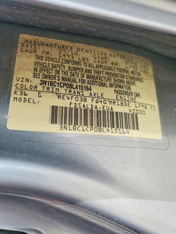 Продаж на аукціоні авто 2011 Nissan Versa, vin: 3N1BC1CP0BL415164, номер лоту: 70526356