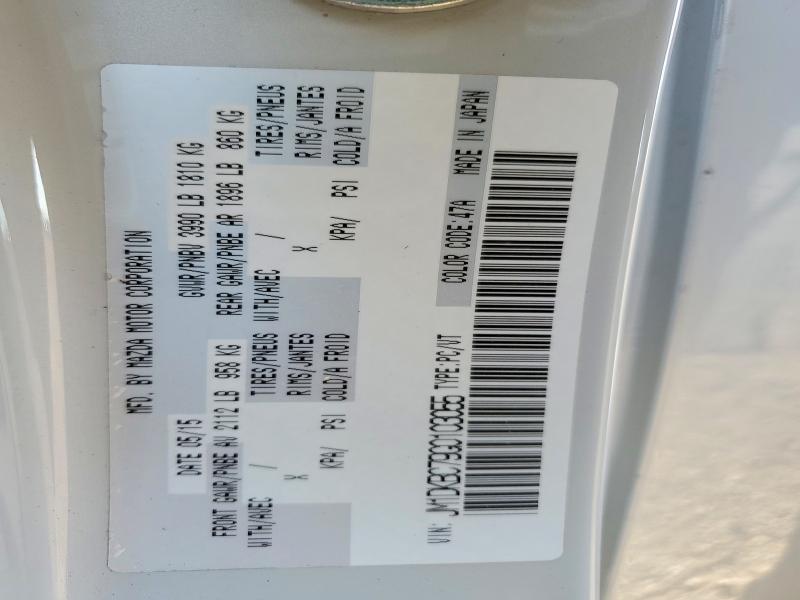 67543276 :رقم المزاد ، JM1DKBC79G0103055 vin ، 2016 Mazda Cx-3 مزاد بيع