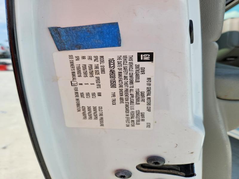 70670076 :رقم المزاد ، 1GCCS14H938105090 vin ، 2003 Chevrolet S Truck مزاد بيع