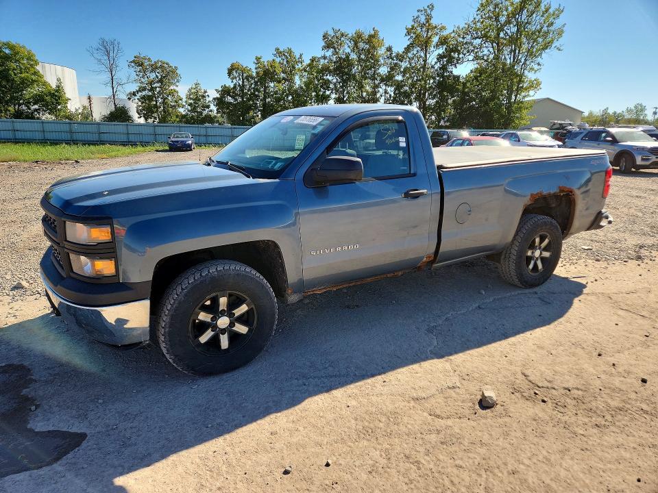 70576556 :رقم المزاد ، 1GCNKPEH1EZ350425 vin ، 2014 Chevrolet Silverado مزاد بيع
