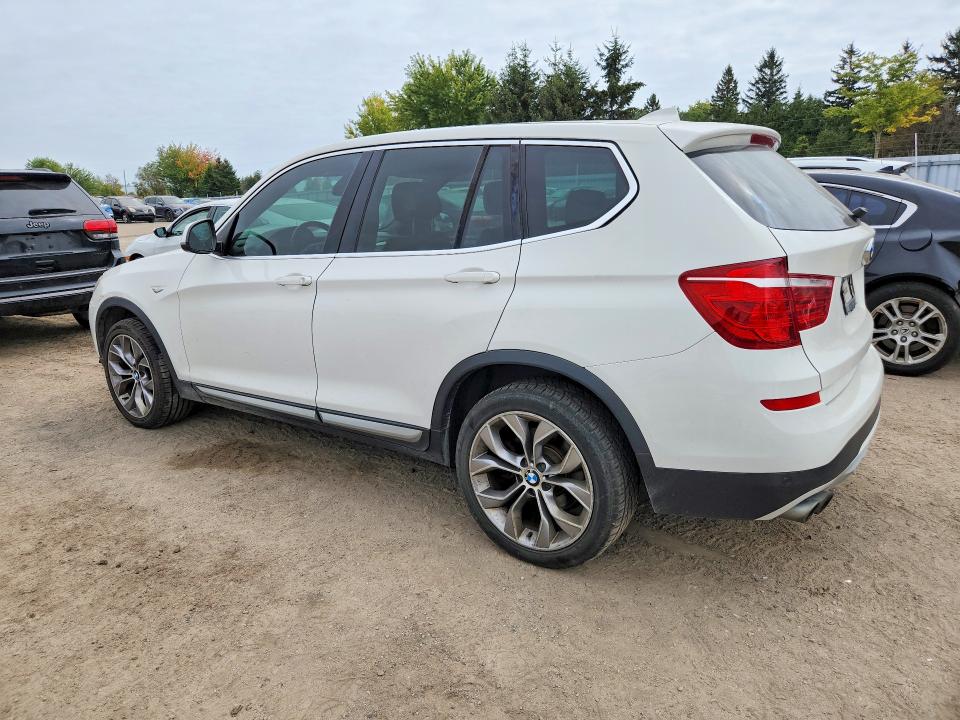 2017 Bmw X3 მანქანა იყიდება აუქციონზე, vin: 5UXWX9C58H0T07864, აუქციონის ნომერი: 68037216