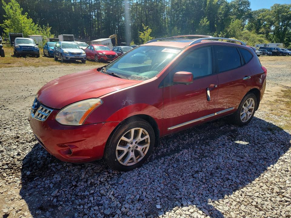 68732866 :رقم المزاد ، JN8AS5MV2CW396696 vin ، 2012 Nissan Rogue مزاد بيع