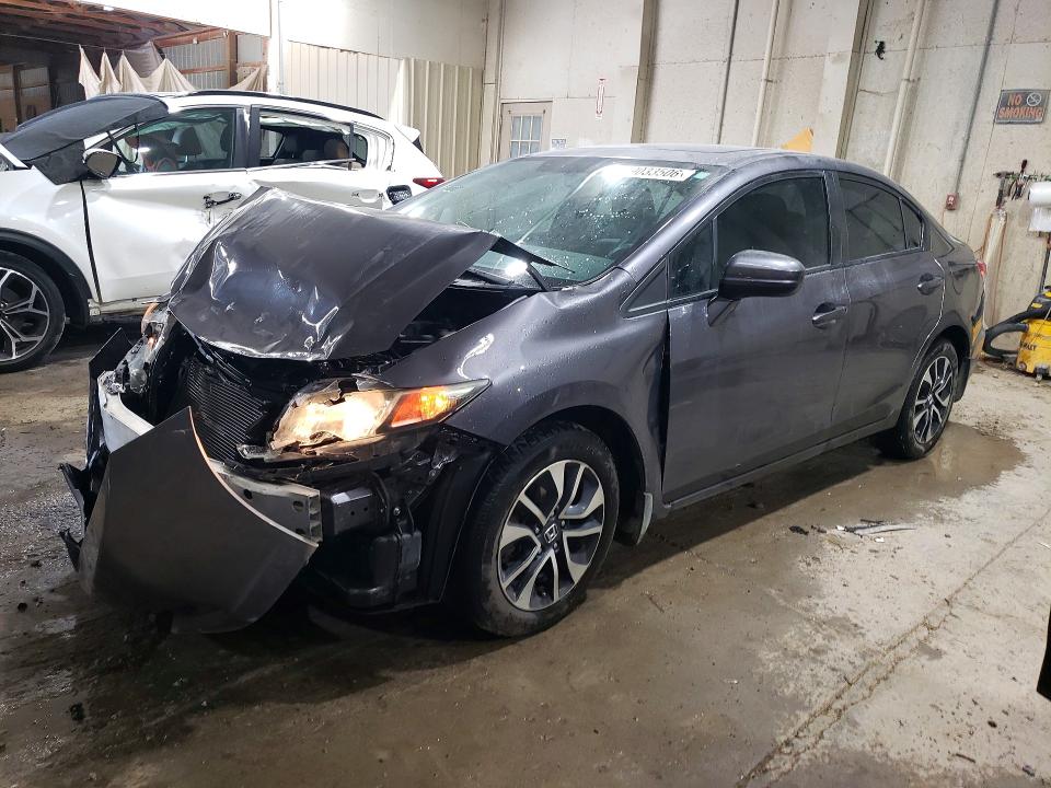 69033506 :رقم المزاد ، 19XFB2F80FE011710 vin ، 2015 Honda Civic مزاد بيع