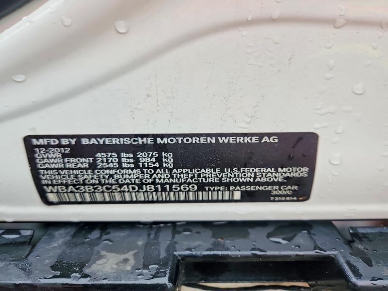 Продаж на аукціоні авто 2013 Bmw 328, vin: WBA3B3C54DJ811569, номер лоту: 67279066