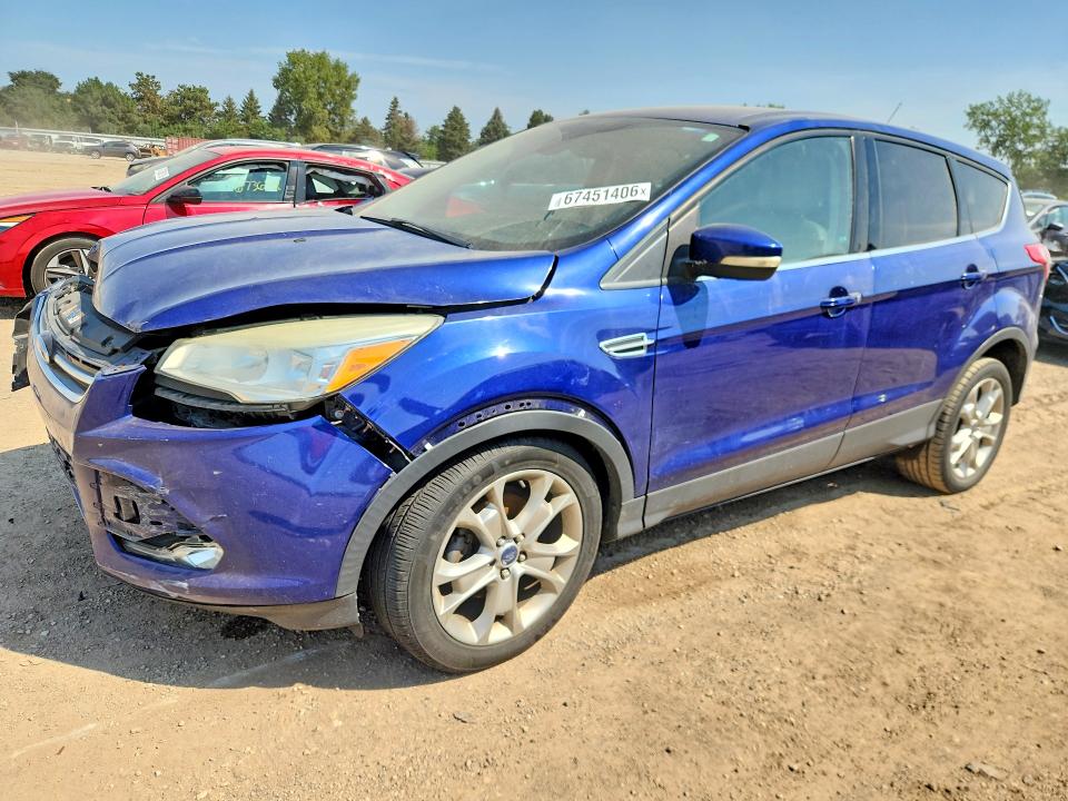 2013 Ford Escape მანქანა იყიდება აუქციონზე, vin: 1FMCU0HX0DUA94510, აუქციონის ნომერი: 67451406