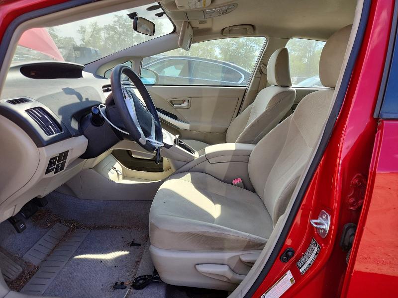 2010 Toyota Prius მანქანა იყიდება აუქციონზე, vin: JTDKN3DU1A1097343, აუქციონის ნომერი: 70423016