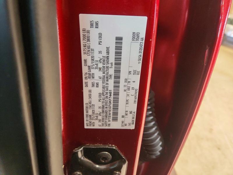 Aukcja sprzedaży 2016 Ford F150, vin: 1FTEW1EG7GKF74481, numer aukcji: 67240246