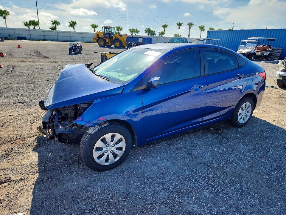 2016 Hyundai Accent მანქანა იყიდება აუქციონზე, vin: KMHCT4AE0GU052183, აუქციონის ნომერი: 68399716