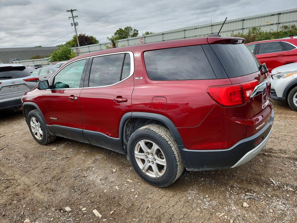 Продаж на аукціоні авто 2018 Gmc Acadia, vin: 1GKKNKLAXJZ225232, номер лоту: 69373956
